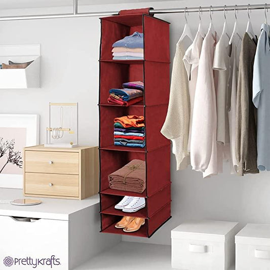 Organizer- 6 Shelves Foldable Hanger