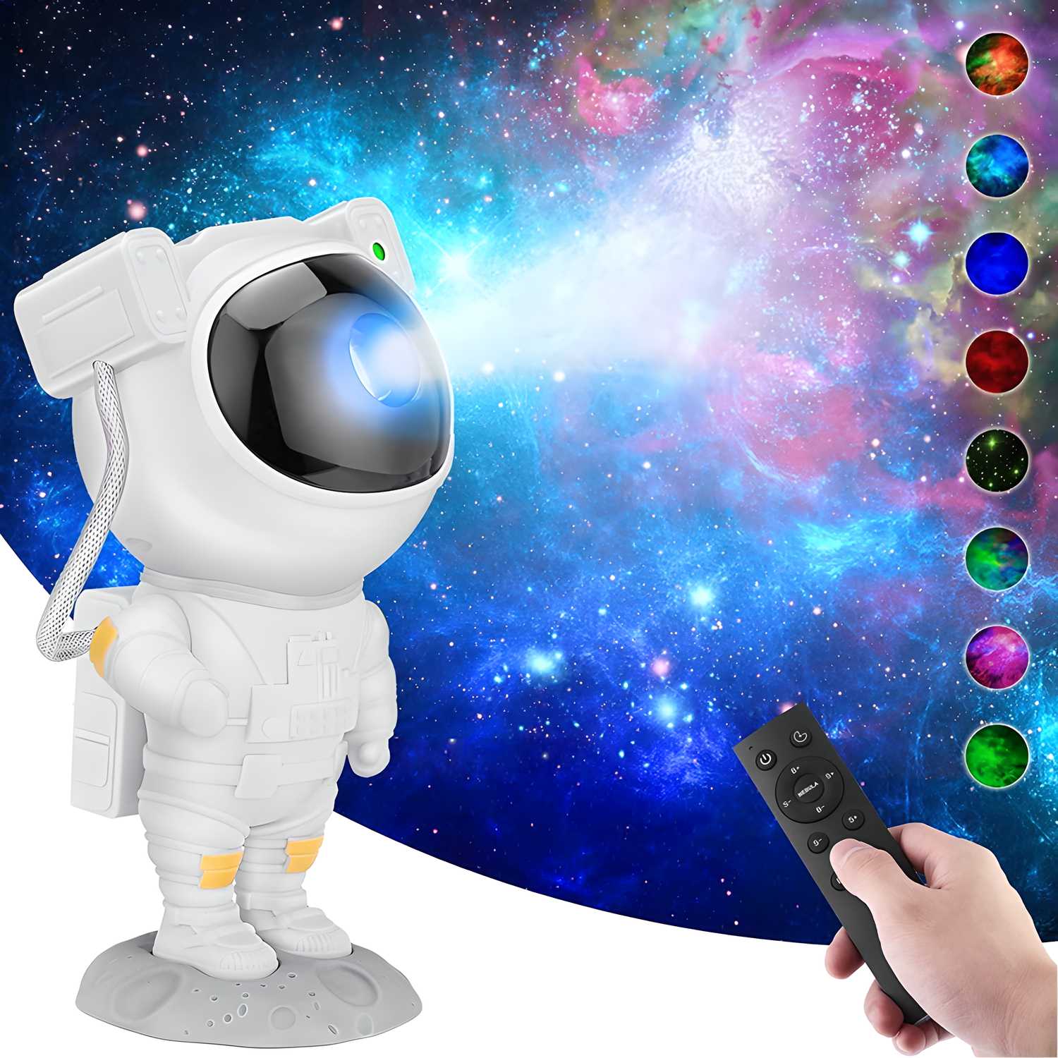 Astronaut Galaxy Projector - 360°